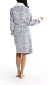 INK + IVY Women's Paisley Plush Sherpa 42" Wrap Robe Size Small / Medium